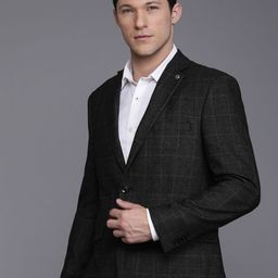 Theme Men Checked Formal Blazer-29