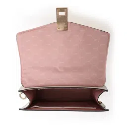 Aldo Pink Overflow CONTAENNA Textured Medium Satchel image 4
