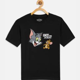 kidsville Tom & Jerry Printed Tshirt For Kids Boys-picture-34