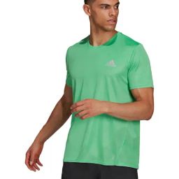 adidas Green Crew Neck T-Shirt-image-4