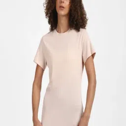 Reebok Beige Cotton WOR COMM T-Shirt-image-12