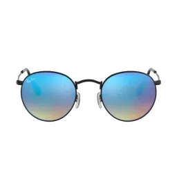 Ray-Ban 0RB3447 Ocean Blue Icons Round Sunglasses - 50 mm-40