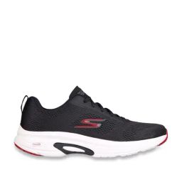 Skechers Men's GO RUN ARCH FIT Black Red Running Shoes-image-1
