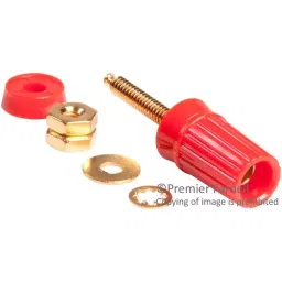 ABBATRON HH SMITH Binding Post, 15A, #6-32, Stud, Red, 1517-102-image-94