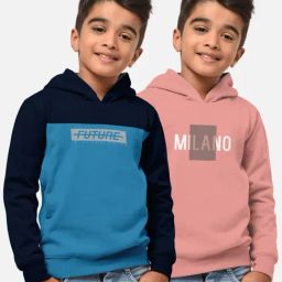 HELLCAT Turquiose & Pink Printed Full Sleeves T-Shirt (Pack Of 2)-image-91