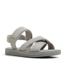Aldo Men's Grey Cross Strap Sandals-image-28