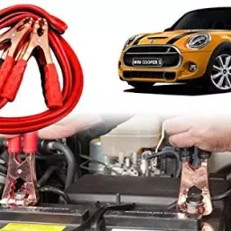 Auto Pearl Car 500 A Heavy Duty Jumper Booster Cables Anti Tangle Copper Core 1.83 m (6 Ft) for Mini Cooper-image-43