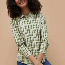 Fame Forever By Lifestyle Green Regular Fit Printed Shirt-image-47