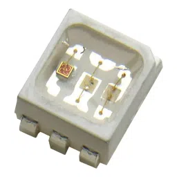 BROADCOM LED, PLCC6, RGB, 650/1900/384 MCD, ASMT-YTD7-0AA02 (Pack of 5 Pcs)-43