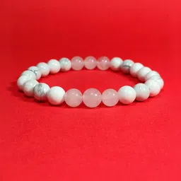 Divine souvenirs Unisex Artificial Beaded Elasticated Bracelet-90
