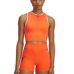 UNDER ARMOUR Orange Solid T-Shirt-image-21