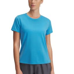 UNDER ARMOUR Blue Solid T-Shirt-image-82