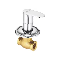 Jabra Concealed Stop Cock (M) Opal Series Brass Chrome Finish Wall Mount 15 mm Silver-27