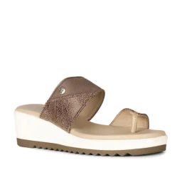 Hush Puppies by Bata Women's SCARLET NEW Brown Toe Ring Wedges-picture-9