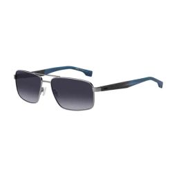 Hugo Boss Grey Aviator Sunglasses for Men-image-22