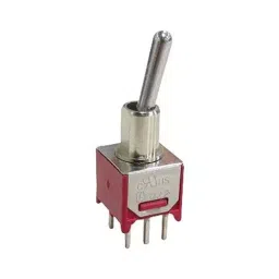 MULTICOMP PRO Toggle Switches SWITCH, TOGGLE, DPDT, ON-MOM, 2MD2T2B2M2RE-19