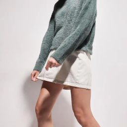 Vero Moda Green Nylon Regular Fit Sweater-picture-16