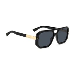 DSQUARED2 Grey Rectangular Sunglasses for Men image 3