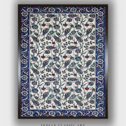 Indian Classic Art Multicolor Canvas Abstract Wall Art-image-91