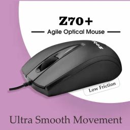 Zebion K500 Keyboard and Z70 Plus Mouse Combo Set with Pronto 101 USB Hub (Black) image 2