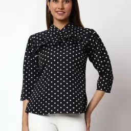 Prettify Black Printed Top-image-47