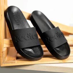 Red Tape Men's Sunnies Black Slides-image-98