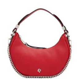 Aldo Red Solid Medium Shoulder Handbag-picture-4