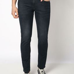 Blue Buddha Men Comfort Tapered Fit Mid-Rise Clean Look Stretchable Jeans-image-54