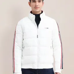 U.S. Polo Assn. White Regular Fit Quilted Jacket-image-66