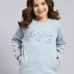 Monte Carlo Kids Sky Blue Embellished Full Sleeves Sweatshirt-image-34