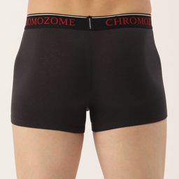 Chromozome Men Solid Short Outer Elastic Mid-Rise Trunk 8902733650083 image 3