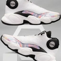 Atom Men's Street Swagger White Running Shoes-27