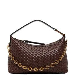 ALDO Brown Textured Medium Cross Body Bag-42