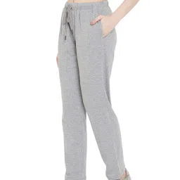 Hypernation Grey Textured Pants image 3