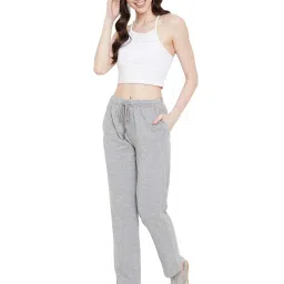 Hypernation Grey Textured Pants image 4