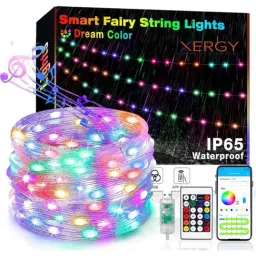 Xergy Multicolor Plastic Rgb Usb Twinkle Smart Fairy Light String-picture-30