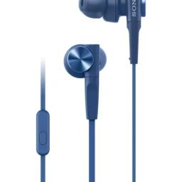 Sony MDR-XB55AP Wired in-Ear Headphone with Mic (Blue)-45