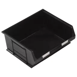 RS PRO PP Storage Bin, 182mm x 420mm, Black Model No 9096921-image-61