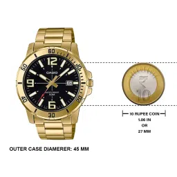 Casio MTP-VD01G-1BVUDF Enticer Analog Watch for Men (45 mm) image 4