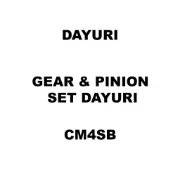 Dayuri Gear & Pinion Set Spare for Marble Cutter CM4SB-image-95