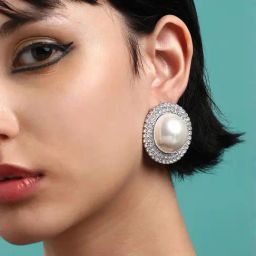 Sohi Elegant Ensemble Sparkling Earrings image 2