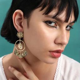 Sohi Dazzling Delights Statement Earrings image 3