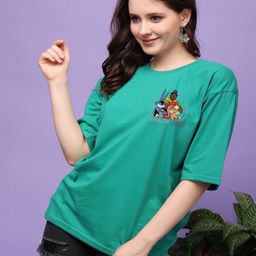 CORSICA Women Printed Bio Finish T-shirt-image-48