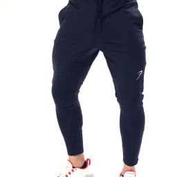 FUAARK Navy Regular Fit Sports Trackpants-image-23