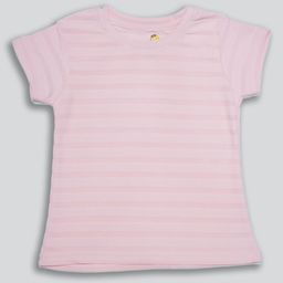 kidoz Girls Striped Cotton T-shirt-image-17