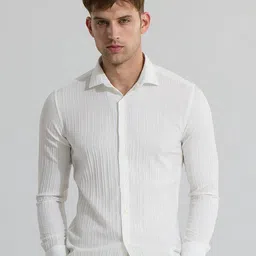 SZN Men Solid Regular fit Standard Casual Shirt-image-37