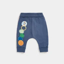 Mothercare Kids Navy Applique Trackpants-picture-25