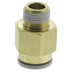 SMC Male Connector Fitting 1/8 inch (3.1 mm) Connection Screw and 8 mm Tube Size, KQ2H08-01AS-image-3