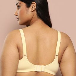 Sztori Plus Size Solid Full Coverage Non Padded Bra image 3
