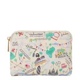 Accessorize London White Printed Coin Pouch-image-28